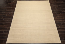 Multi Size Ivory Gray Color Hand Loomed Berber Wool Contemporary Oriental Rug