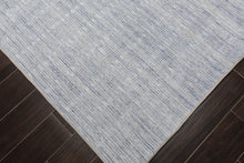 Multi Size Slate Blue Color Hand Loomed  Wool Contemporary Oriental Rug