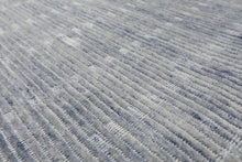 Multi Size Slate Blue Color Hand Loomed  Wool Contemporary Oriental Rug