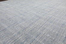 Multi Size Slate Blue Color Hand Loomed  Wool Contemporary Oriental Rug