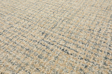 Multi Size Ivory Beige Blue Color Hand Loomed  Wool Contemporary Oriental Rug