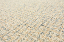 Multi Size Ivory Beige Blue Color Hand Loomed  Wool Contemporary Oriental Rug