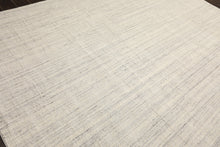 Multi Size Ivory Gray Color Hand Loomed  Wool Contemporary Oriental Rug