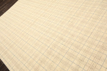 Multi Size Ivory Beige Slate Color Hand Loomed  Wool Contemporary Oriental Rug