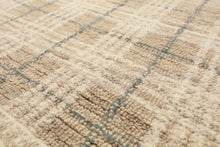 Multi Size Taupe Ivory Teal Color Hand Loomed  Wool Contemporary Oriental Rug