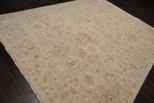 LoomBloom Beige Oushak Wool Rug LoomBloom Hand Knotted 8'11''x11'11''