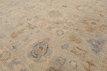 LoomBloom Beige Oushak Wool Rug LoomBloom Hand Knotted 8'11''x11'11''