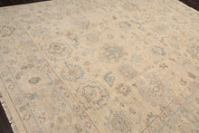 LoomBloom Beige Oushak Wool Rug LoomBloom Hand Knotted 8'11''x11'10''