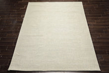 Multi Size Beige Seafoam Color Hand Loomed Berber Wool Contemporary Oriental Rug