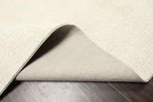 Multi Size Beige Seafoam Color Hand Loomed Berber Wool Contemporary Oriental Rug