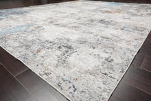 Multi Size Beige Machine Made Contemporary/Abstract washable Polyester Oriental Area Rug