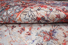 Multi Size Beige Burnt Orange Navy Color Machine Made Flatweave Polyester Traditional Oriental Rug