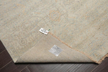 LoomBloom 7'10''x9'10" Gray Hand Knotted Transitional Oushak Wool Oriental Area Rug - Oriental Rug Of Houston