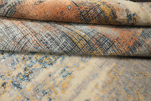 10x14 Beige, Taupe, Gray Color Hand Knotted Sherpa Wool and Silk Modern & Contemporary Oriental Rug