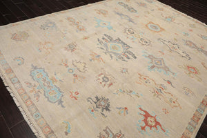 Multi Size Beige, Aqua, Gray Color Hand Knotted Oriental Wool Arts & Crafts/Mission Oriental Rug