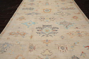 Multi Size Beige, Aqua, Gray Color Hand Knotted Oriental Wool Arts & Crafts/Mission Oriental Rug