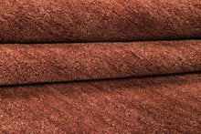8x10 Rust, , Color Hand Woven  100% Wool Modern & Contemporary Oriental Rug