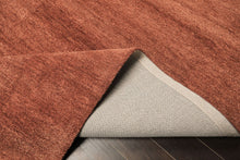 8x10 Rust, , Color Hand Woven  100% Wool Modern & Contemporary Oriental Rug