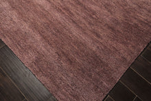 8x10 Aubergine, , Color Hand Woven  100% Wool Modern & Contemporary Oriental Rug