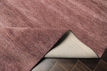 8x10 Aubergine, , Color Hand Woven  100% Wool Modern & Contemporary Oriental Rug