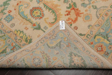 Multi Size Beige Aqua Green Color Hand Knotted Oriental Wool Arts & Crafts/Mission Oriental Rug