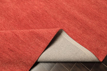 8x10 Coral, , Color Hand Woven  100% Wool Modern & Contemporary Oriental Rug