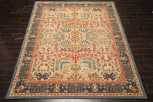 Multi Sizes Beige Handmade 100% Wool Arts & Craft Transitional Oriental Area Rug