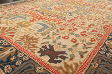 Multi Sizes Beige Handmade 100% Wool Arts & Craft Transitional Oriental Area Rug