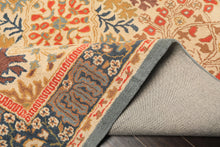 Multi Sizes Beige Handmade 100% Wool Arts & Craft Transitional Oriental Area Rug