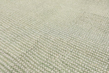 Multi Size Celadon Gray Color Hand Loomed Berber Wool Contemporary Oriental Rug