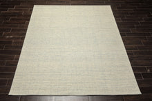Multi Size Celadon Gray Color Hand Loomed Berber Wool Contemporary Oriental Rug