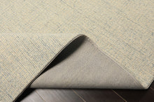 Multi Size Ivory Blue Slate Color Hand Loomed Berber Wool Contemporary Oriental Rug