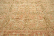 OverSize Moss, Taupe, Mint Color Hand Knotted Oushak Wool Arts & Crafts Oriental Rug