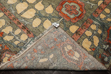 LoomBloom Multi Color Multi Size Hand Knotted Arts & Crafts/Mission Stained Glass Oushak Wool Oriental Area Rug