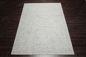 LoomBloom Multi Sizes Slate Hand Woven Contemporary Textured 80% Wool & 20% Nylon Oriental Area Rug