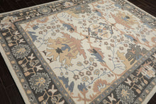 Multi Size Ivory Blush Beige Color Hand Hooked  Wool Traditional Oriental Rug