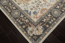 Multi Size Ivory Blush Beige Color Hand Hooked  Wool Traditional Oriental Rug