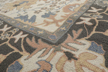 Multi Size Ivory Blush Beige Color Hand Hooked  Wool Traditional Oriental Rug