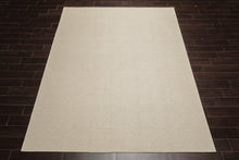 LoomBloom Multi Sizes Beige Hand Woven Contemporary Herringbone New Zealand Wool Oriental Area Rug