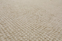 LoomBloom Multi Sizes Ivory Hand Woven Contemporary Textured New Zealand Wool Oriental Area Rug