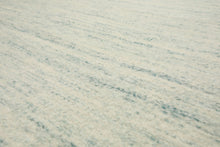 9x12 Ivory, Aqua, Color Hand Woven  New Zealand Wool & Mohair Modern Oriental Rug