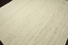 9x12 Ivory, Sage, Color Hand Woven  New Zealand Wool & Mohair Modern Oriental Rug