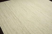 9x12 Ivory, Sage, Color Hand Woven  New Zealand Wool & Mohair Modern Oriental Rug