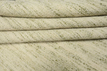 9x12 Ivory, Sage, Color Hand Woven  New Zealand Wool & Mohair Modern Oriental Rug