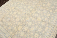 8x10 Gray, Ivory, Slate Color Hand Knotted Tibetan Wool Transitional Oriental Rug