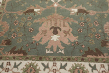 Multi Size Sage Ivory Brown Color Hand Hooked  Wool Traditional Oriental Rug