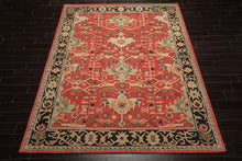 Multi Size Coral Charcoal Peach Color Hand Tufted  Wool Traditional Oriental Rug