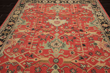 Multi Size Coral Charcoal Peach Color Hand Tufted  Wool Traditional Oriental Rug