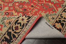 Multi Size Coral Charcoal Peach Color Hand Tufted  Wool Traditional Oriental Rug