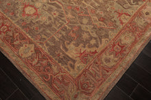Multi Size Brown Taupe Coral Color Hand Tufted  Wool Traditional Oriental Rug